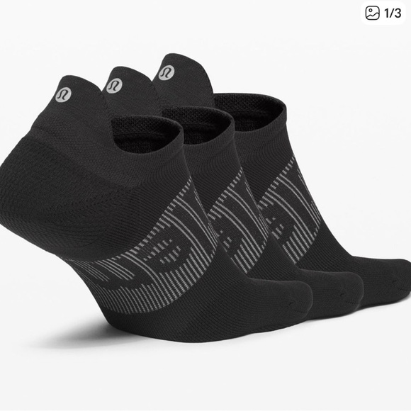 lululemon athletica Other - lululemon athletica Power stride tab socks 3Pk L